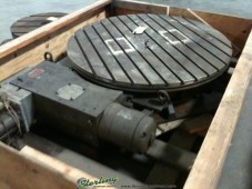 Used W.B. Knight Powered Rotary Table for Boring Mills, and Large Machines