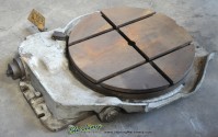 used kearney & trecker horizontal rotary table