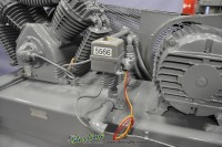 used devil bliss tank mounted twin air compressor VAW55DDG