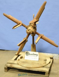 used littell non-powered payoff coil reel # 5