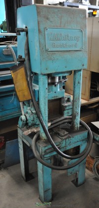used w.a. whitney hydraulic shear 664-000