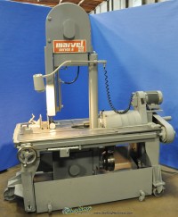 used marvel vertical bandsaw (tilt head) Series 8
