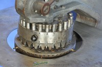 used rotex hand rotary turret punch 18-A