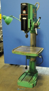 used doall floor geared drill chuck DGP - 24