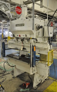 used wysong hydra- mechanical press brake H -2072