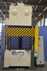 used sutherland dees 4 post hydraulic down acting press HP-100