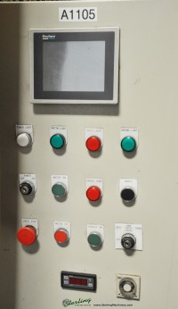 used sutherland dees 4 post hydraulic down acting press HP-100