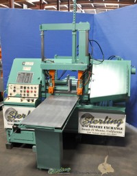 used w.f. wells automatic horizontal bandsaw (twin post design) F15 - 3U