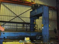used dake hydraulic traveling h-frame straighting press