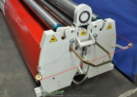 used davi hydraulic 4 roll double pinch power roll MCA 3017