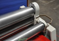 used davi hydraulic 4 roll double pinch power roll MCA 3017