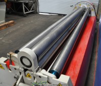 used davi hydraulic 4 roll double pinch power roll MCA 3017