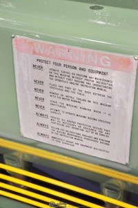 used pexto power shear 10 - U - 8