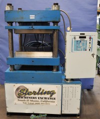 used tetrahedron 4 post air hydraulic press (up acting) MTP24