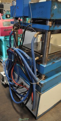 used tetrahedron 4 post air hydraulic press (up acting) MTP24
