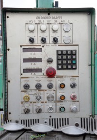 used cincinnati power shear 2510G