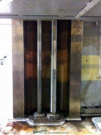 used g & l horizontal boring mill (floor type) 560 - F