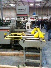 used marvel automatic tilting vertical bandsaw MV460 PC-2