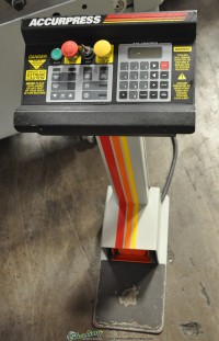 used accurpress cnc hydraulic press brake 7606