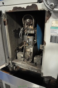 used aem wet type belt grinder 401-37-HDMW
