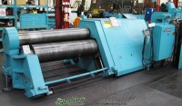 used bertsch hydraulic double pinch plate bending roll 125-05