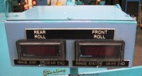 used bertsch hydraulic double pinch plate bending roll 125-05