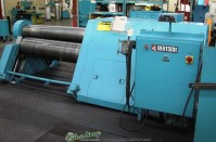used bertsch hydraulic double pinch plate bending roll 125-05