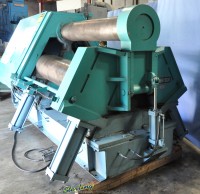 used bertsch hydraulic double pinch plate bending roll 125-05