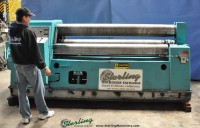 used pullmax hydraulic double pinch plate bending roll PV7H