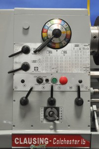 used clausing colchester engine lathe 1550