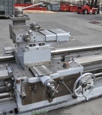 used okuma heavy duty engine lathe LDA