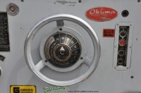 used okuma heavy duty engine lathe LDA
