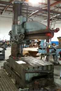 used carlton radial arm drill 5A