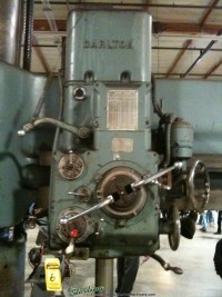 used carlton radial arm drill 5A