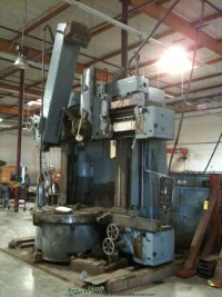 used schiess vertical boring mill KZ - 160
