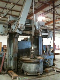 used schiess vertical boring mill KZ - 160