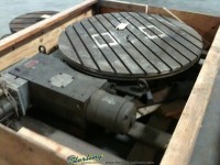 used w.b. knight powered rotary table for boring mills, and large machines 50