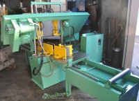 used w.f. wells automatic  horizontal bandsaw (twin post design) F-15