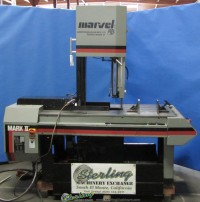 used marvel vertical bandsaw (tilt frame) Series 8 Mark 2