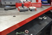 used comaca dual hydraulic variable angle notcher 25016