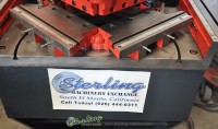 used comaca dual hydraulic variable angle notcher 25016