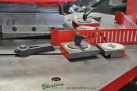 used comaca dual hydraulic variable angle notcher 25016