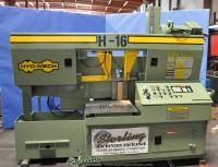 used hyd-mech automatic horizontal bandsaw (twin column design) H-16