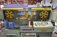 used hyd-mech automatic horizontal bandsaw (twin column design) H-16