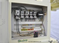 used cemco dual head belt grinder (belt/brush) (wet) 2000