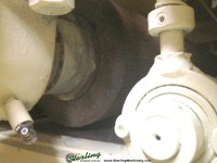 used cemco dual head belt grinder (belt/brush) (wet) 2000