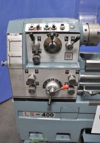 used acra gap bed engine lathe LS-400