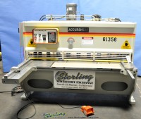 used accurshear hydraulic power shear 61356