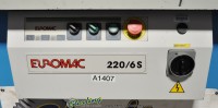 used euromac hydraulic variable angle power notcher 220-65