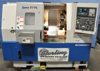 used daewoo cnc turning center LYNX-210LC